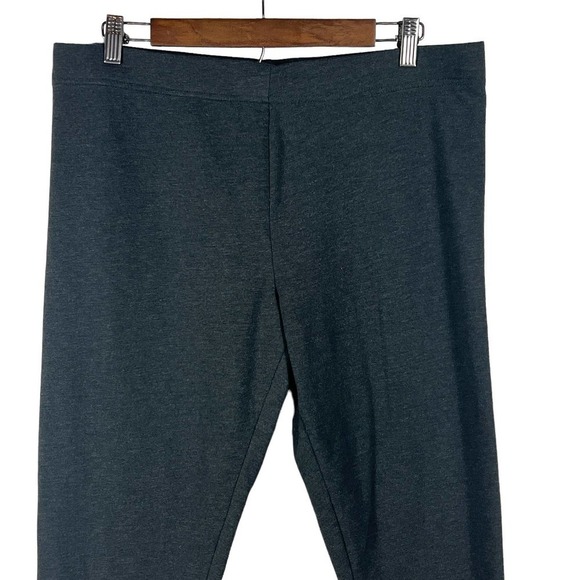 AEROPOSTALE LOUNGE PANTS CAPRI LENGTH FLEECE LINED ELASTIC‎ WAIST GRAY SIZE XL - Picture 3 of 10